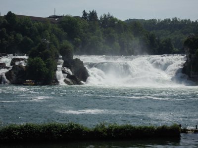 Der Rheinfall in Schaffhausen