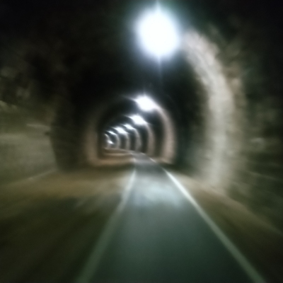 Radwegtunnel im Eisacktal zwischen Brixen und Bozen (©Daniel Witzke)