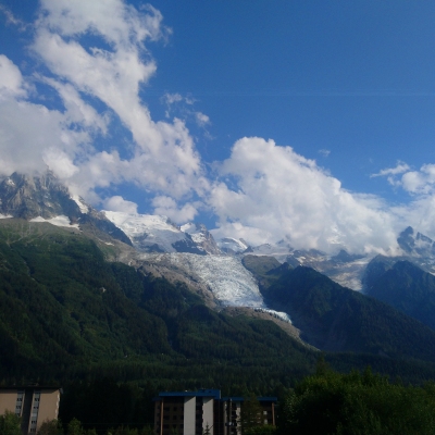 Chamonix und die Gletscher des Mont-Blanc-Massivs (©Daniel Witzke)